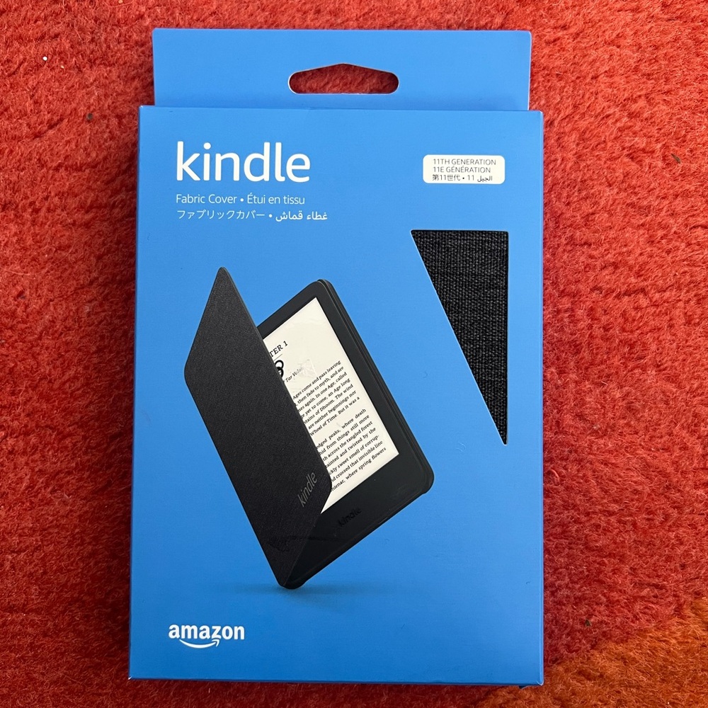 Amazon Kindle Fabric Cover - Black 11th Gen